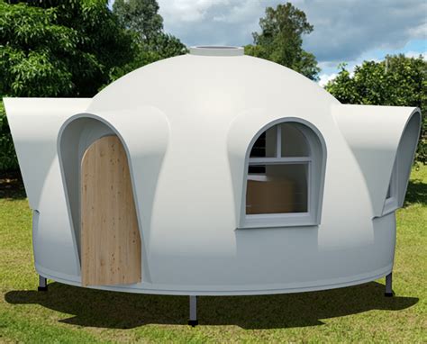 use metal dome kit fabricators|energy efficient prefab dome houses.